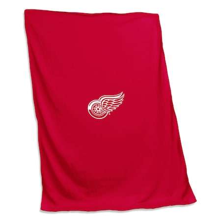 Logo Brands Detroit Red Wings Sweatshirt Blanket 811-74